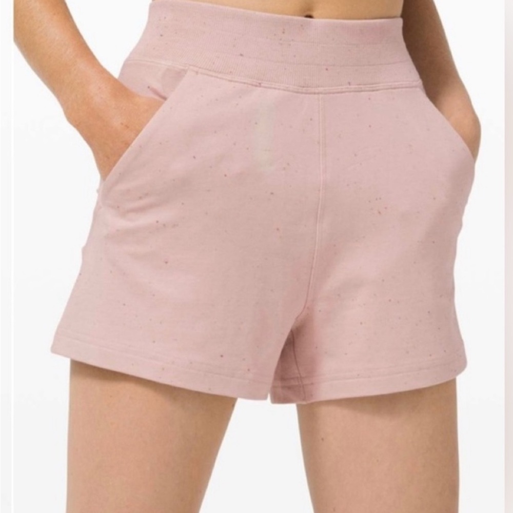 Lululemon minkberry confetti shorts